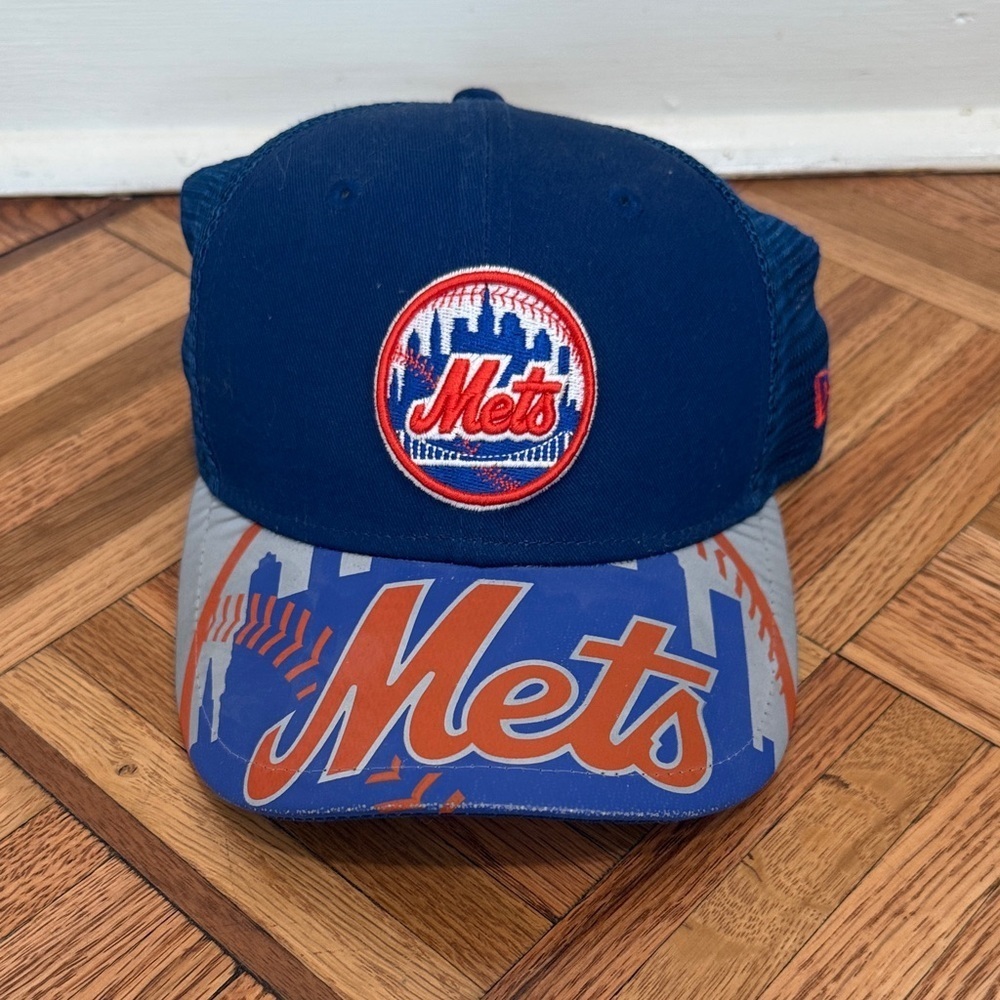 Blue and Gray Mets Baseball Cap